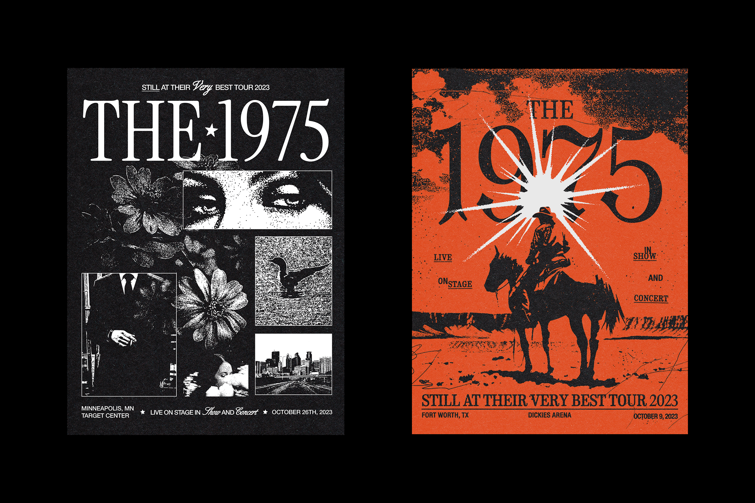 The 1975 ツアーポスター セット